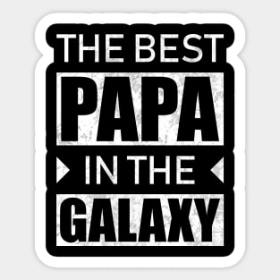 The Best Papa In The Galaxy Sticker